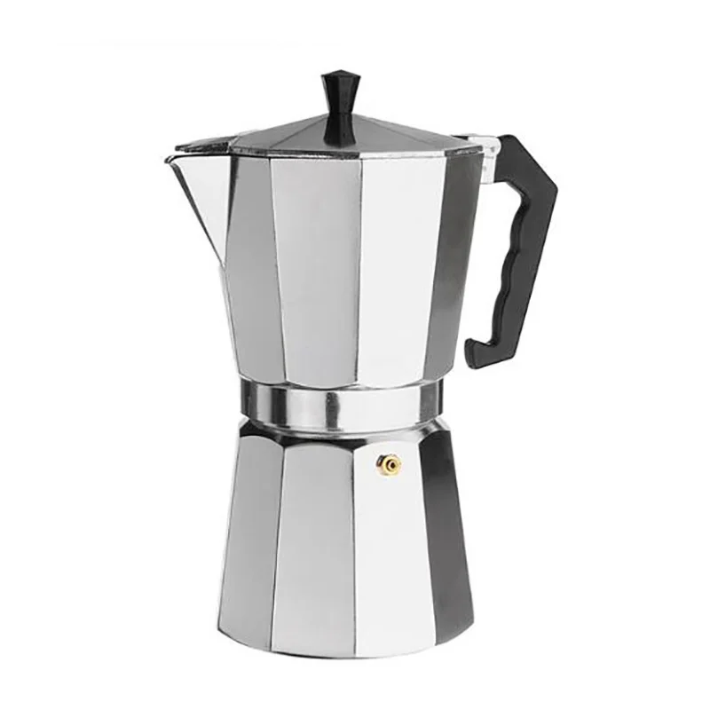 Алюминиевый Moka горшок восьмиугольник кофейник 600 мл 12 чашек|Кофейники| |