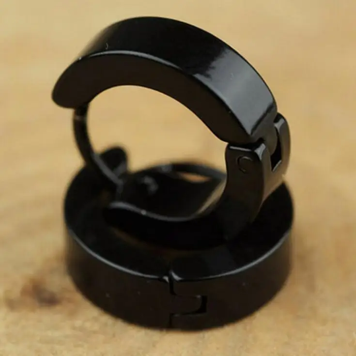 1 пара мужские серьги гвоздики из нержавеющей стали|ear studs|round earringsearrings ear |