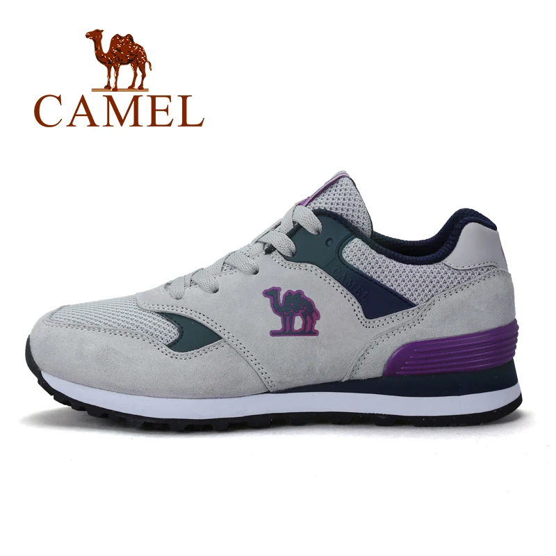 CAMEL/Женская обувь для бега; удобные спортивные кроссовки; профессиональная обувь для бега и ходьбы - Цвет: Light Gray