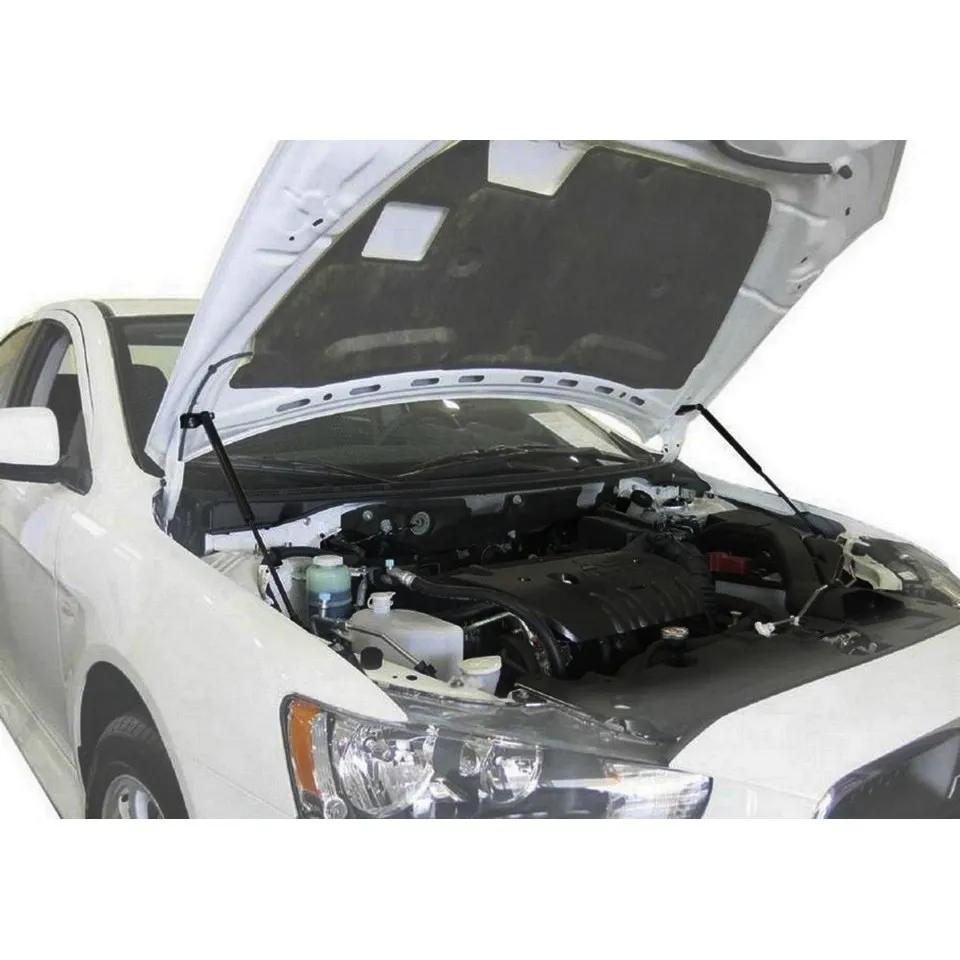 Для Mitsubishi Lancer X 2007 2015 Упоры капота газовые амортизаторы 2 шт. [АвтоУПОР