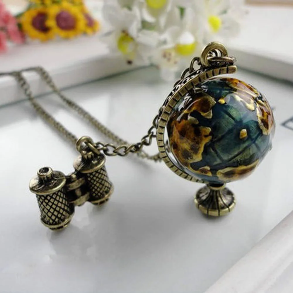 Оптовая продажа В винтажном стиле Новая модная подвеска-Глобус телескоп мяч