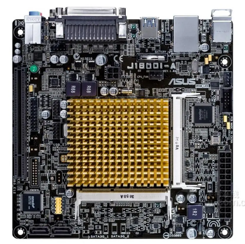 Для ASUS J1800I A J1800 MINI ITX HTCP материнская плата DDR3L 17*17 двухъядерный