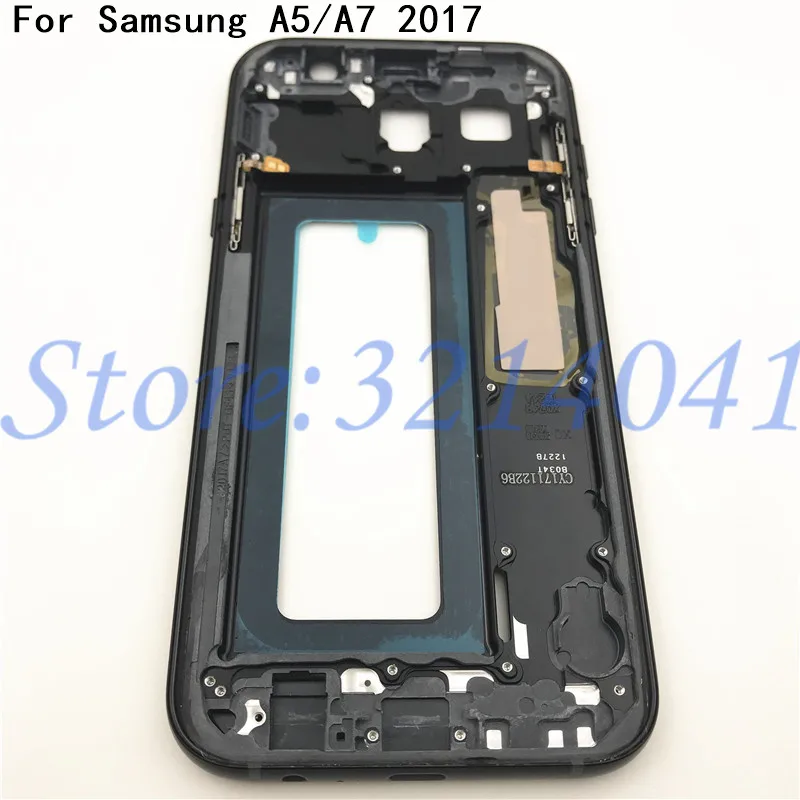 Новая средняя рамка пластина для Samsung Galaxy A3 A320 A5 A520 A7 A720 2017 версия корпуса с