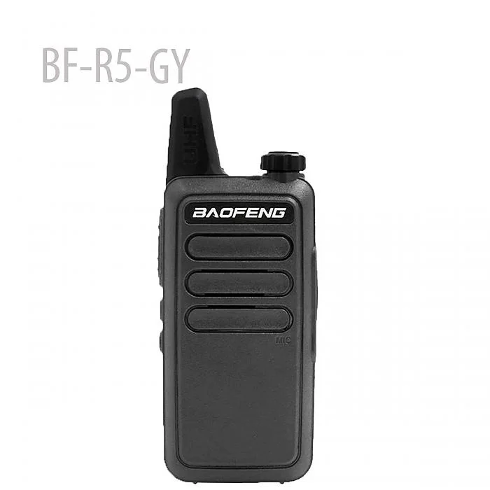 BAOFENG BF R5 серый мини портативный двухстороннее радио UHF 400 470 МГц|Детали устройств