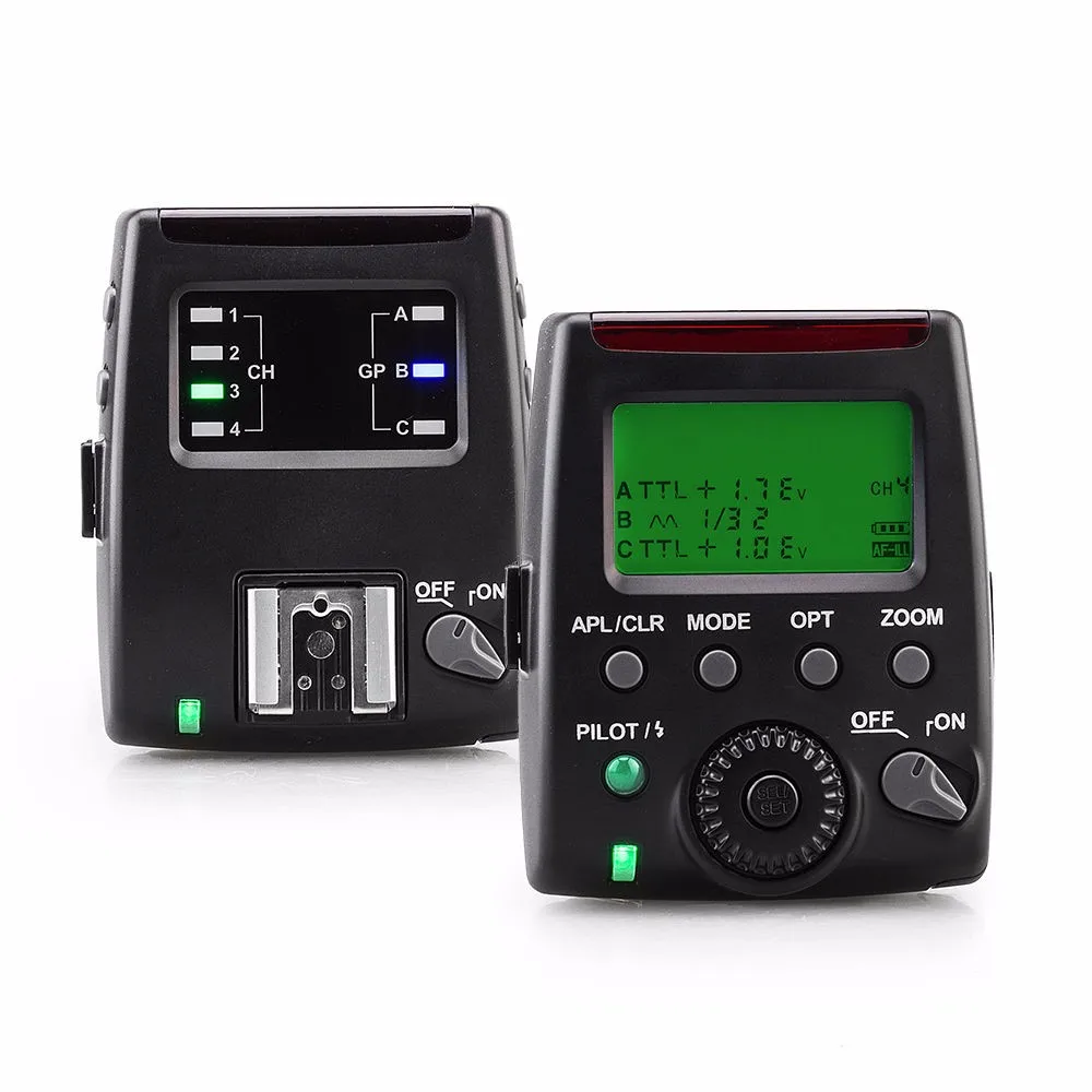Многорежимный трансмиттер HSS Flash + 2 приемника для Nikon MK GT600N|flash transmitter|hss flashfor nikon |