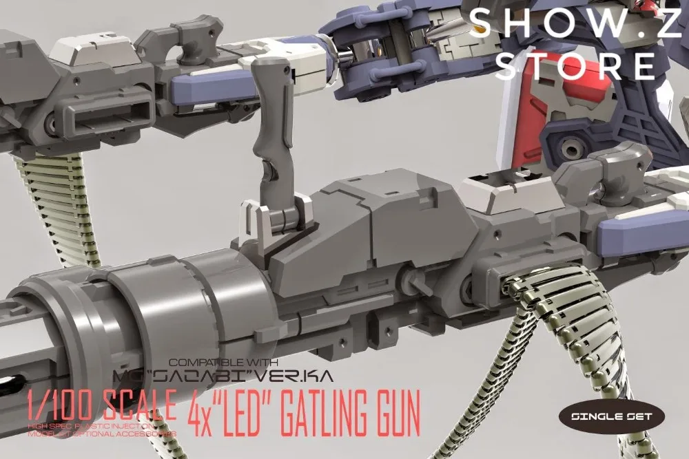 [Show. Z магазин] Жиль ZL MG 1/100 4X Sazabi MSN 04 пулемет Гатлинга добавить на Комплект w
