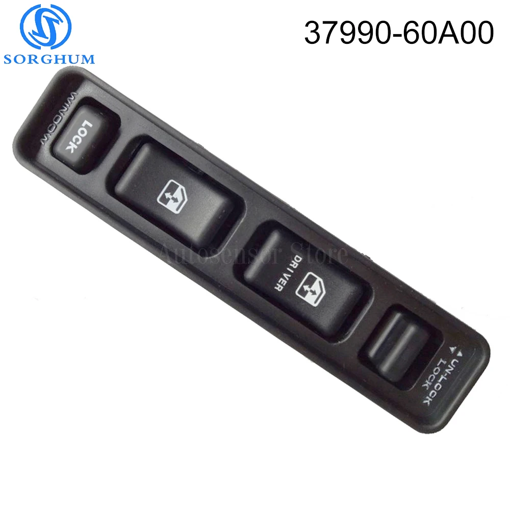 37990-60A00 со стороны водителя электрический стеклоподъемник Главный переключатель управления 3799060A00 для Suzuki Vitara 1988-1998 1991 1992 1993 1994