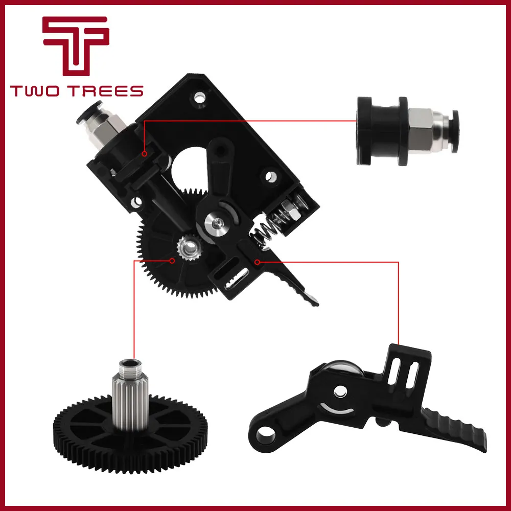 3d принтер titan V6 hotend экструдер полный комплект titan экструдер полный комплект reprap mk8 i3 совместимый для TEVO ANET