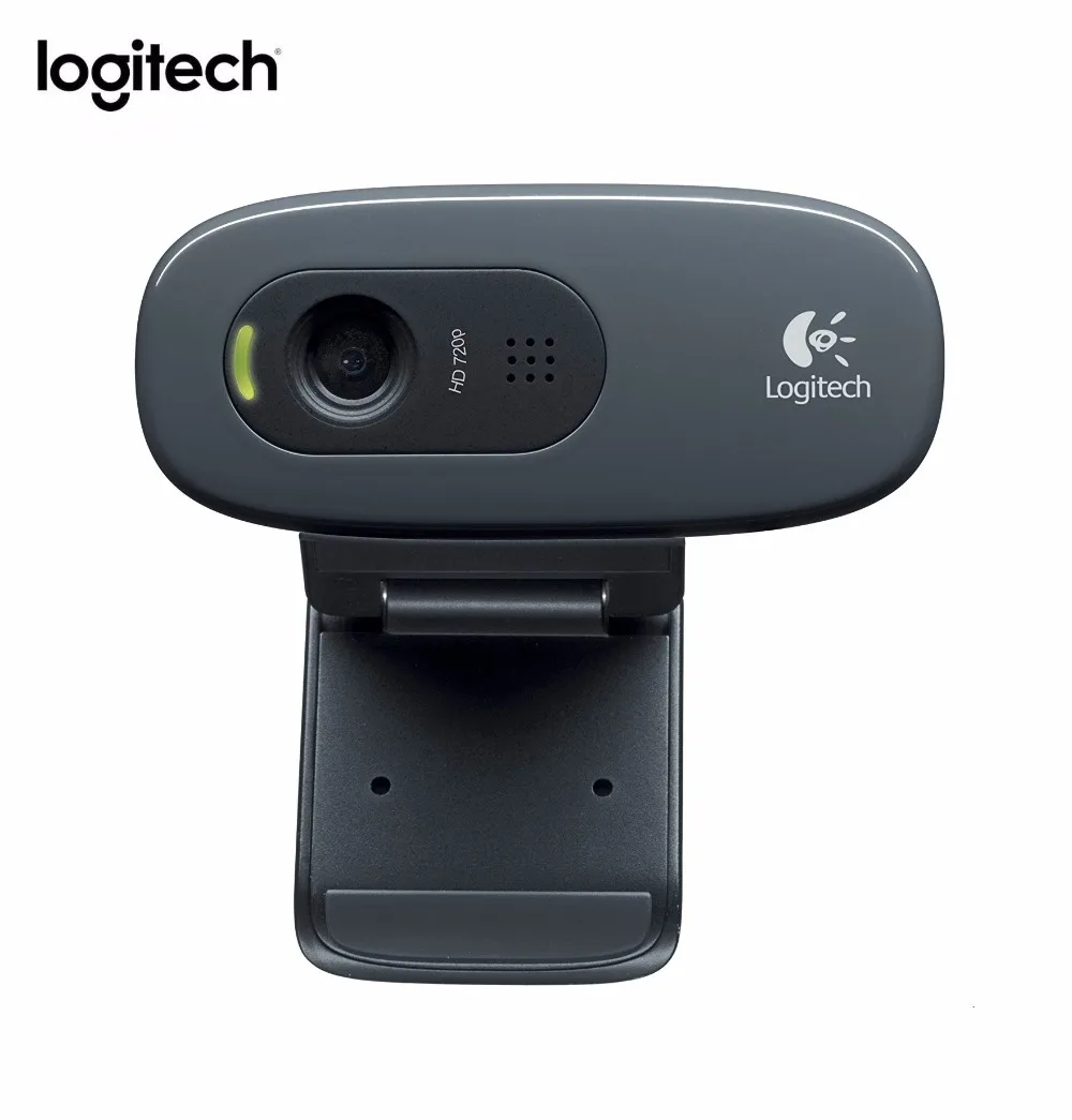 Logitech C270 HD Vid 720 P камера Встроенный Micphone USB2.0 мини компьютер Камера для портативных