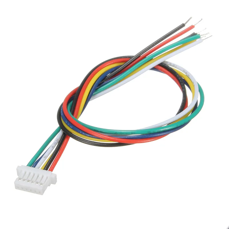 10 комплектов 150 мм Mini Micro JST 1 0 SH 4 контактный 6 штекер и с проводами кабелями|6-pin mini