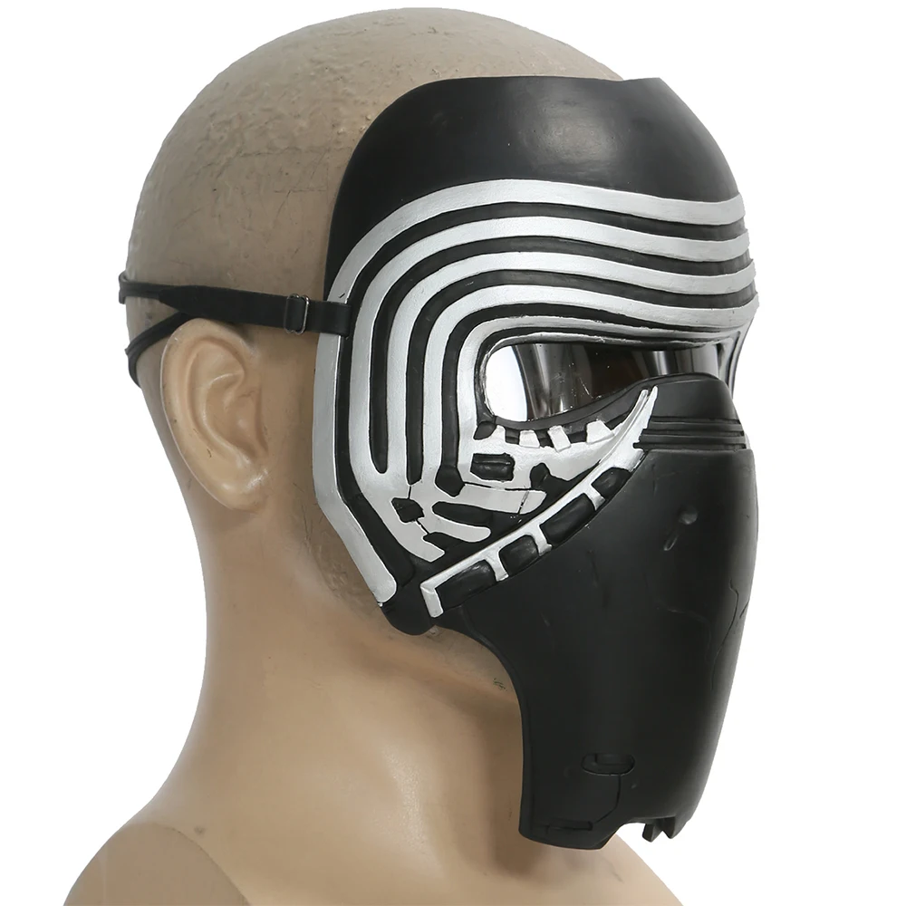 Звездные Войны Кайло Рен крутая черная маска для лица карнавальный костюм