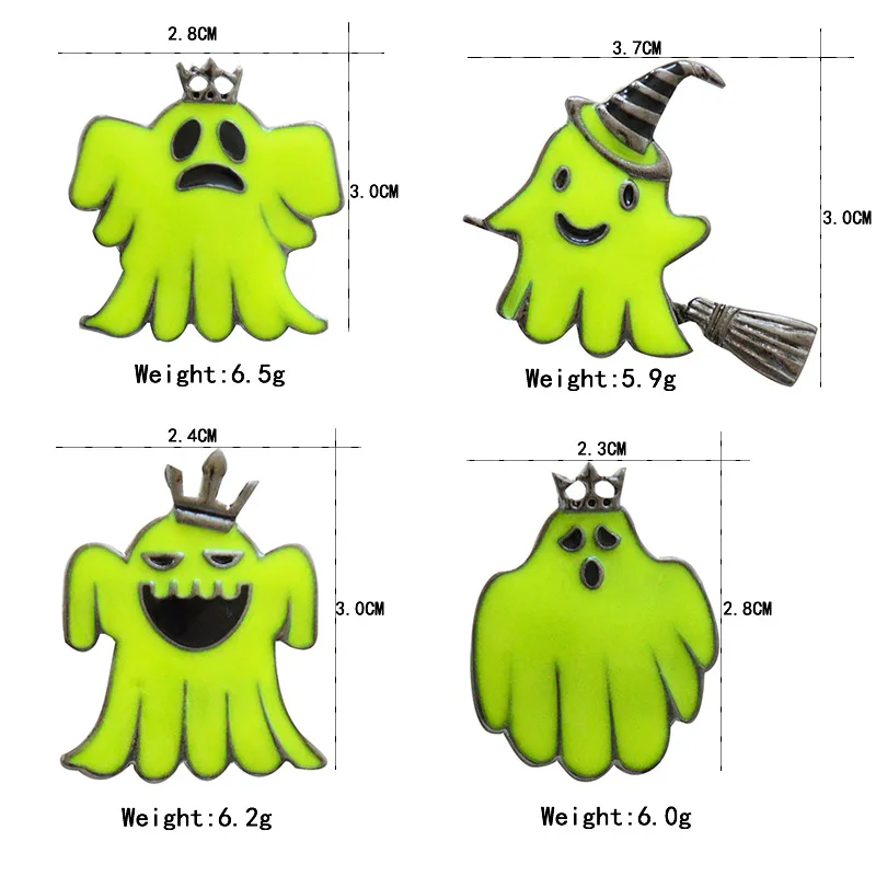 1 шт. светящиеся модные заколки кристаллы Броши унисекс отворот булавка рюкзак