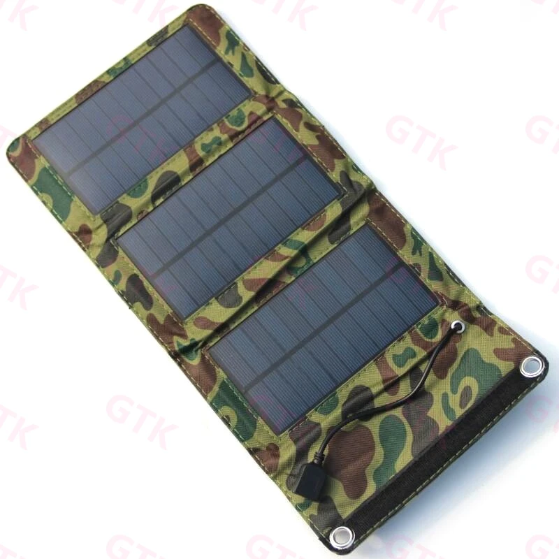 ГТК 5W 5 V 900mAh солнечная панель Складная Панель батареи из монокристаллического