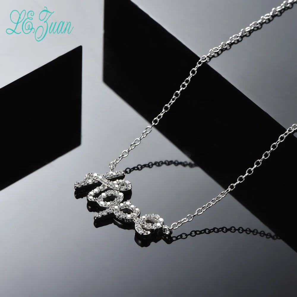 Женское Ожерелье с кулоном l & zuan из серебра 925 пробы|necklace pendant women|necklace women pendantnecklace