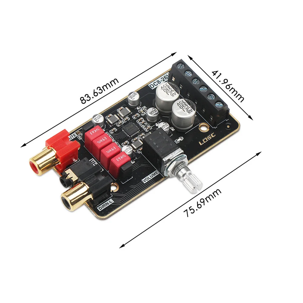 Tenghong PAM8620 Digital Audio Amplifier Board 15W*2 Stereo Dual Channel Class D Power Amplificador Modle DC8-26V Speaker DIY |