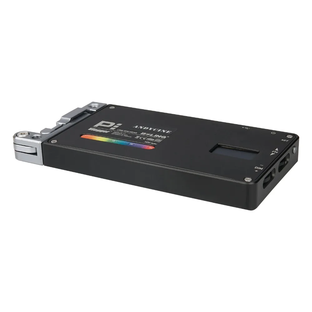 ANDYCINE Vlogger Boling P1 2500 K-8500 K двухцветный Карманный RGB светодиодный светильник для видеокамеры студийный светильник с CRI 96+ Встроенный аккумулятор