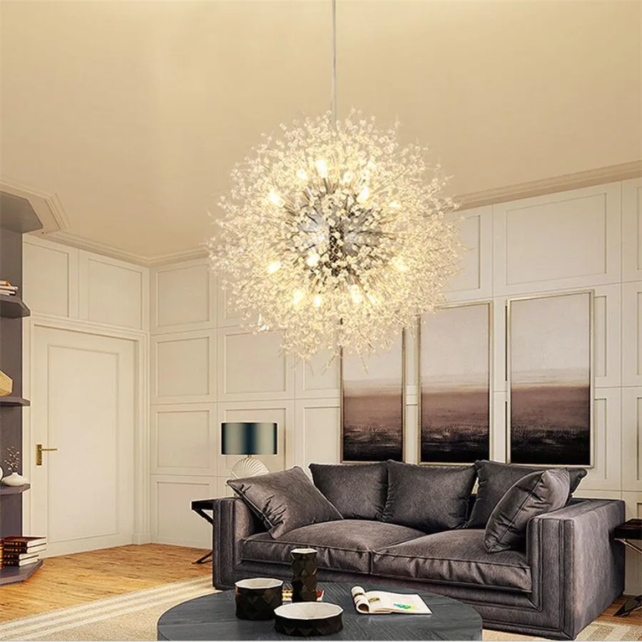 Светодиодный акриловый подвесной светильник в виде одуванчика G4|Люстры| |