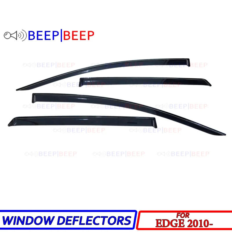 

Car window deflectors for Ford Edge 2010- wind sun guard rain vent visor cover car styling accessories