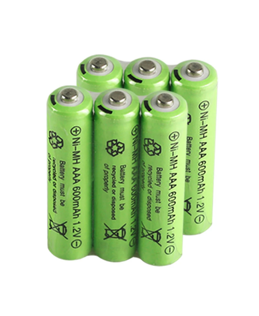 2psc/лот 1 2 v 600mah AAA игрушка с пультом дистанционного управления перезаряжаемая ni mh