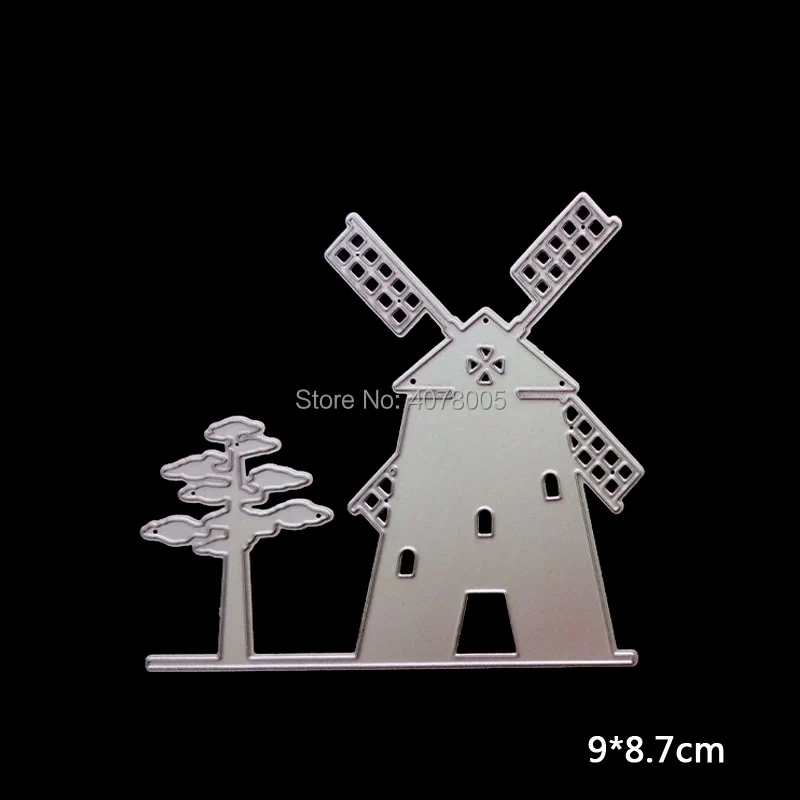 2018 METAL CUTTING DIES die cut windmill DIY Scrapbooking card pinwheel fan party decorative embossing folder stencils template | Дом и сад