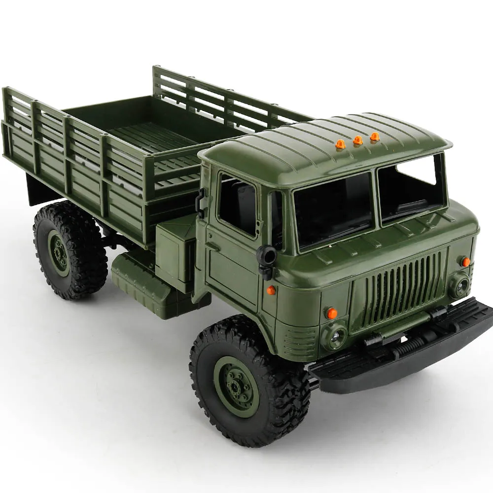 WPL B 24 GAZ 66 1:16 пульт дистанционного управления военный грузовик 4 колеса
