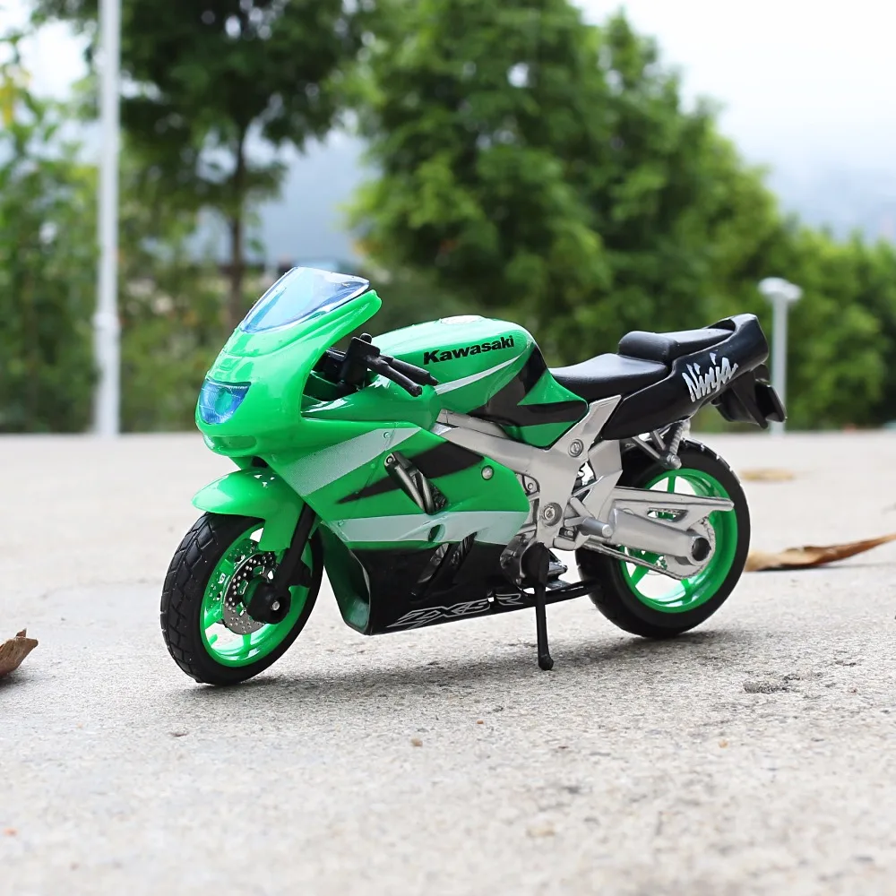 1:18 весы Maisto Кавасаки ниндзи ZX 9R гоночный автомобиль на мотоцикле мини модели