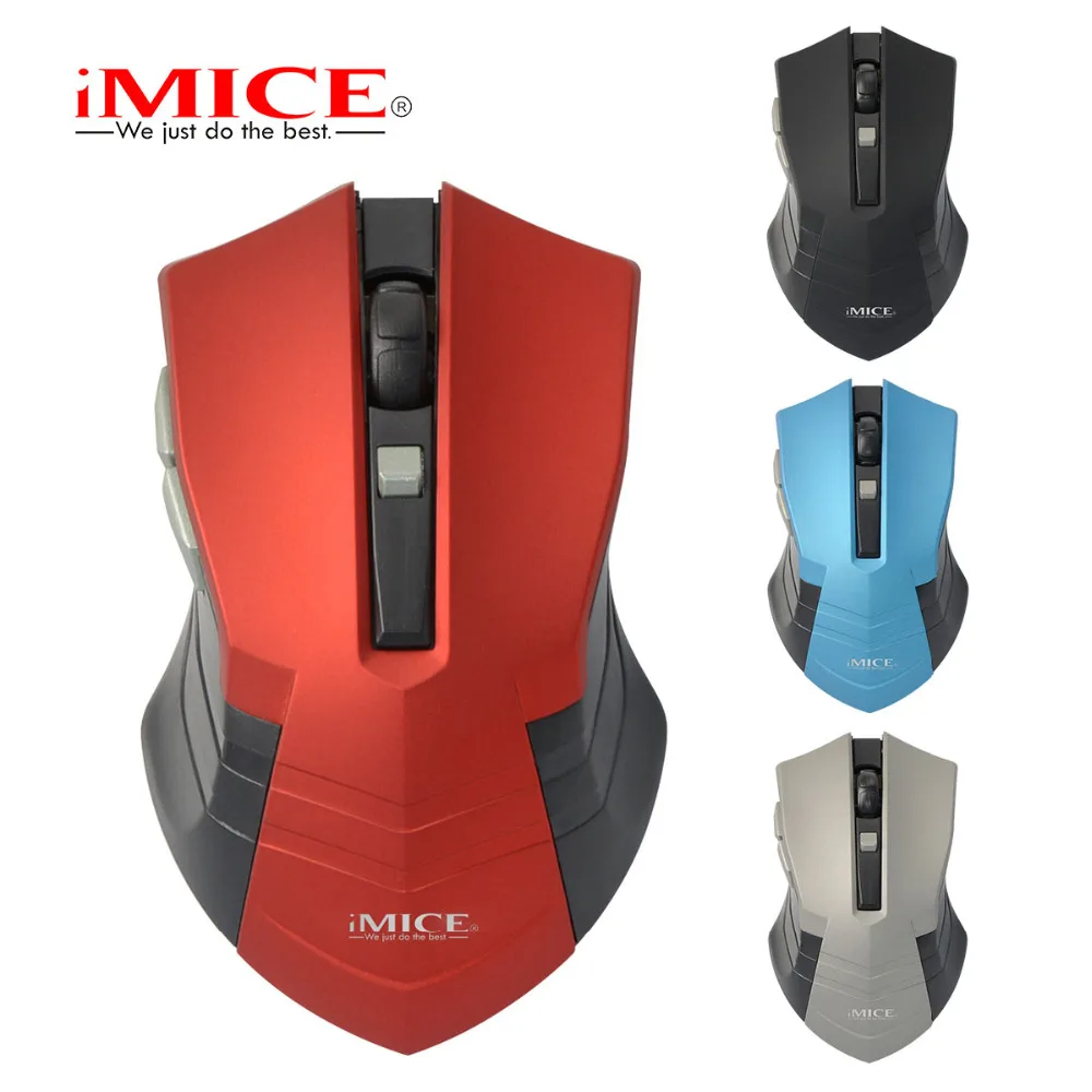 Беспроводная игровая мышь iMICE 6 кнопок 1600DPI оптическая профессиональная машина