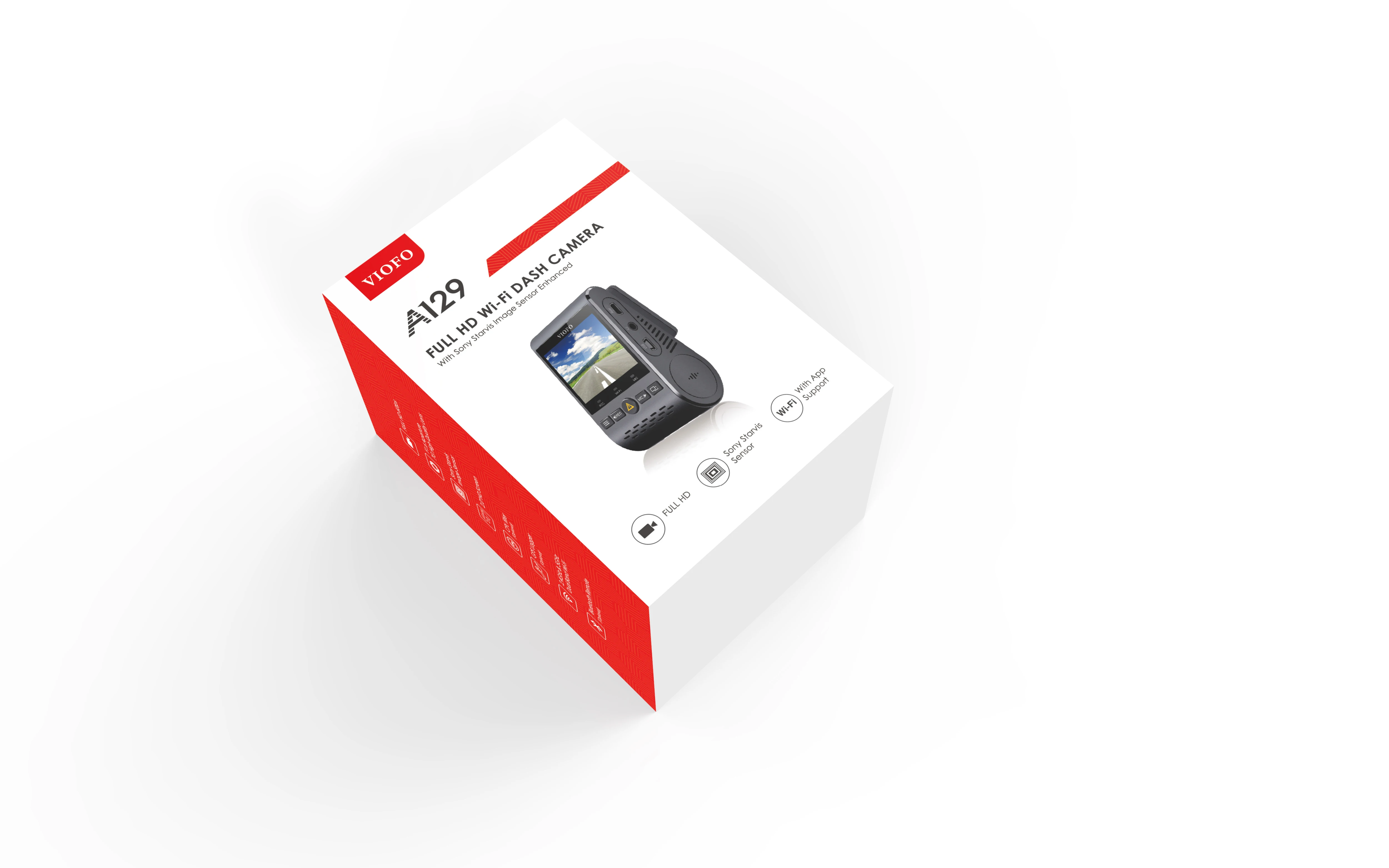 Viofo A129 фронтальная камера полоса 5 ГГц Wi-Fi Full HD Автомобильный видеорегистратор 1080P 30fps IMX291 Starvis сенсор с gps