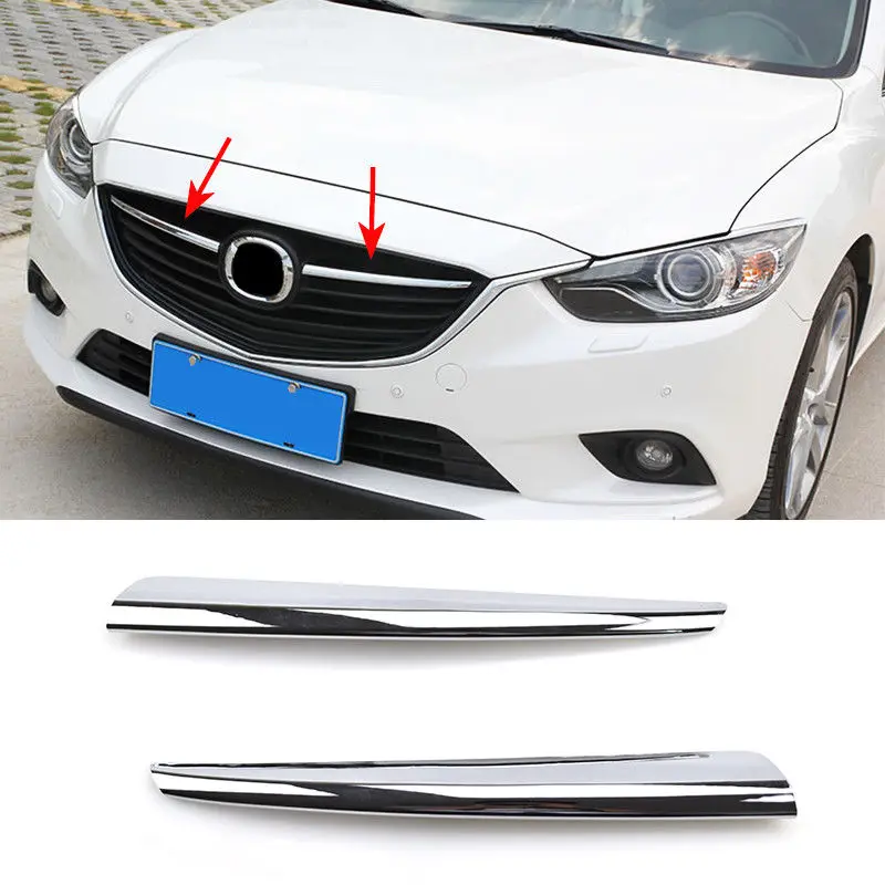 

Накладка на решетку радиатора автомобиля, подходит для Mazda 6 Atenza 2014 2015