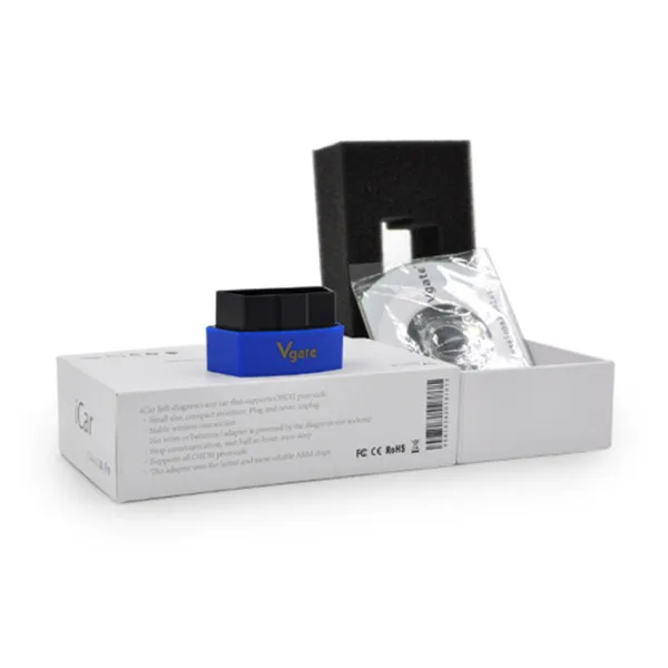 Vgate iCar3 Bluetooth OBDII OBD2 ELM327 iCar 3 диагностический интерфейс для Android|diagnostic interface|bluetooth obdii