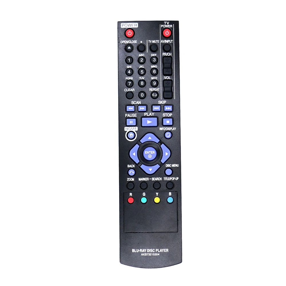 Новый пульт дистанционного управления AKB73215304 подходит для LG Blu Ray дисков DVD