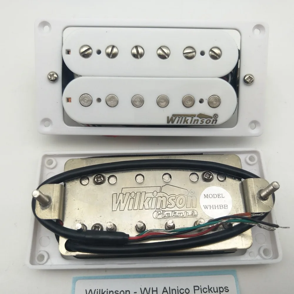 Гитарные звукосниматели, оригинальные звукосниматели Wilkinson Alnico V Humbucker, звукосниматели с одной катушкой, металлические звукосниматели rock, сделанные в Корее