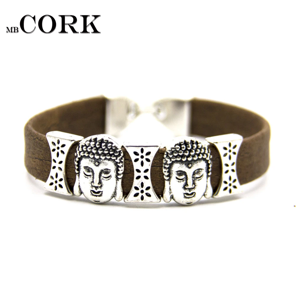 Украшения cork браслет из пробки для женщин натуральная пробка с ручной морской