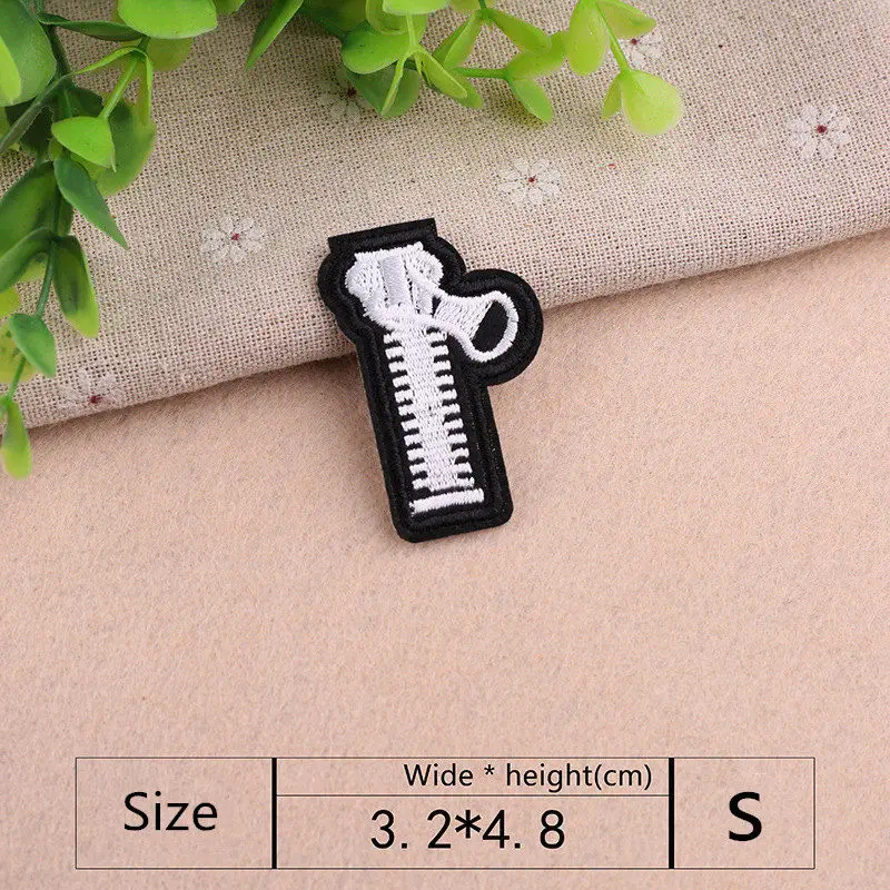 6 шт. вышитые патчи модная искусственная вышивка аппликация Ремонтный патч