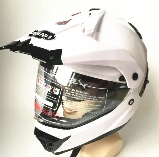 Бренд WANLI,, шлем для мотокросса Casco Capacetes, мотоциклетный шлем для мотокросса ATV, мотоциклетный шлем - Цвет: white