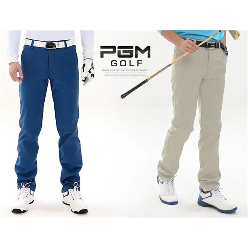PGM Golf мужские летние хлопковые брюки длинные взрослые 4 цвета s xxxl толщина