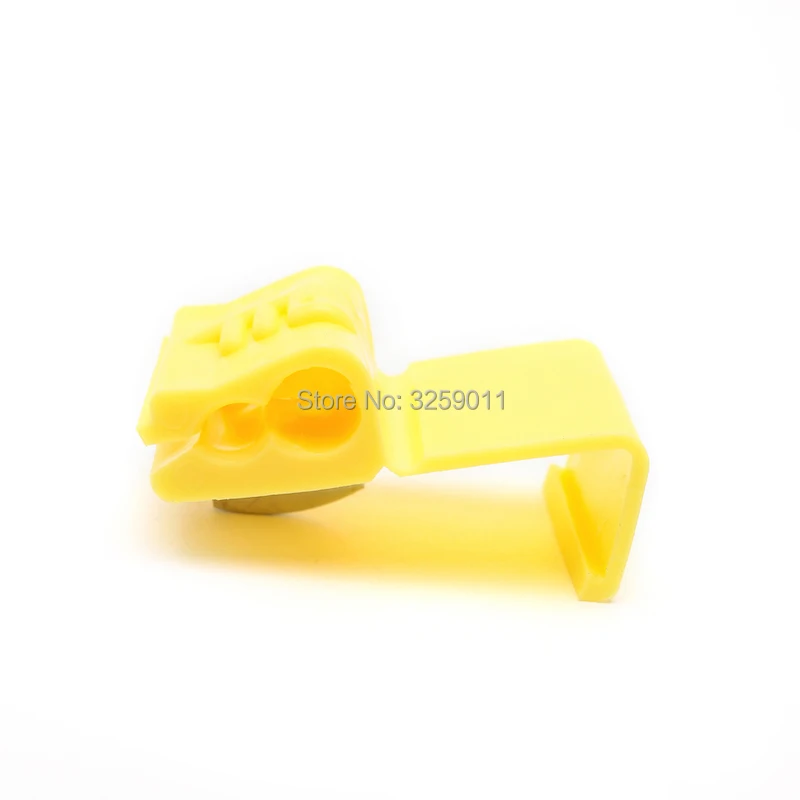 10 шт изолированный быстрый фиксатор соединения провода терминалы обжимной для