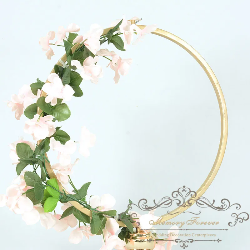 2019 новый дизайн круглая Центральная Свадебная металлическая подставка для