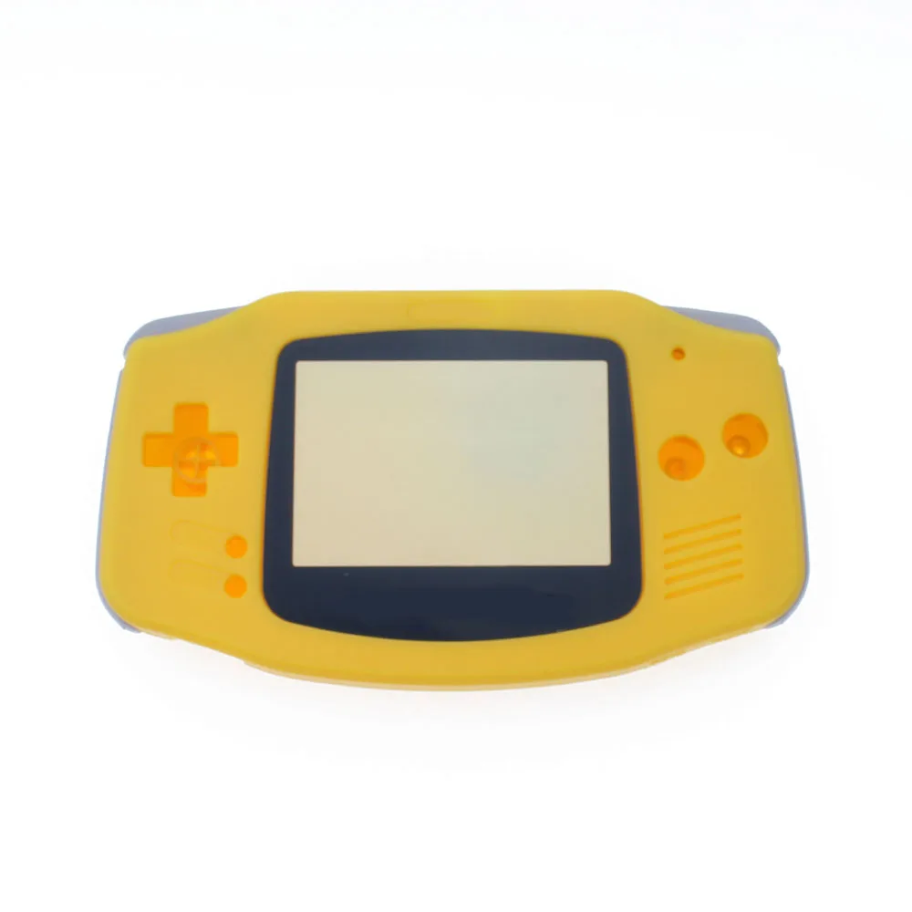 E YuXi сменный светящийся прозрачный чехол для Nintendo GBA корпус чехол для Gameboy Advance консоль кнопки отвертка - Цвет: E