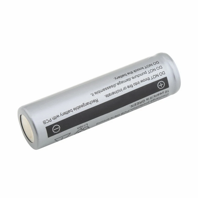 GTF 18650 литиевая батарея 3200mAh 3 7 V яркий фонарик серая аккумуляторная батарея|lithium