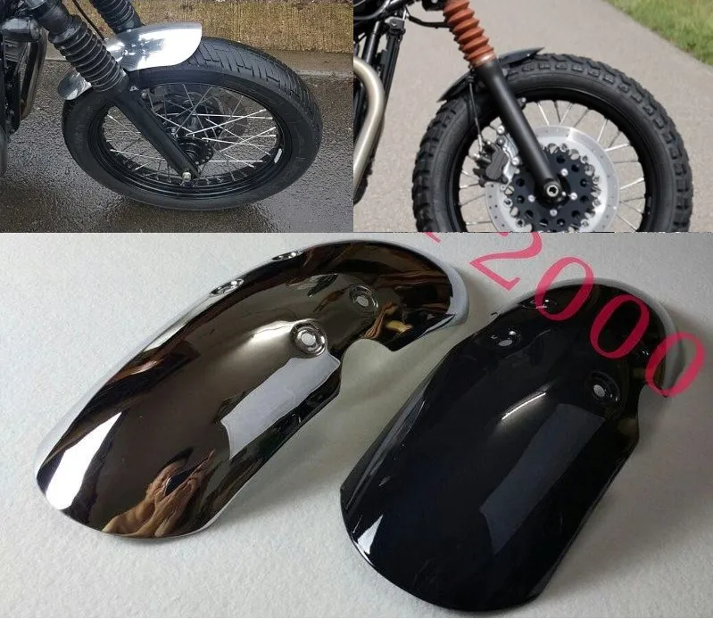 Короткий Металлический передний брызговик 40 см для триумфа Bonneville T100 thruкстон 900