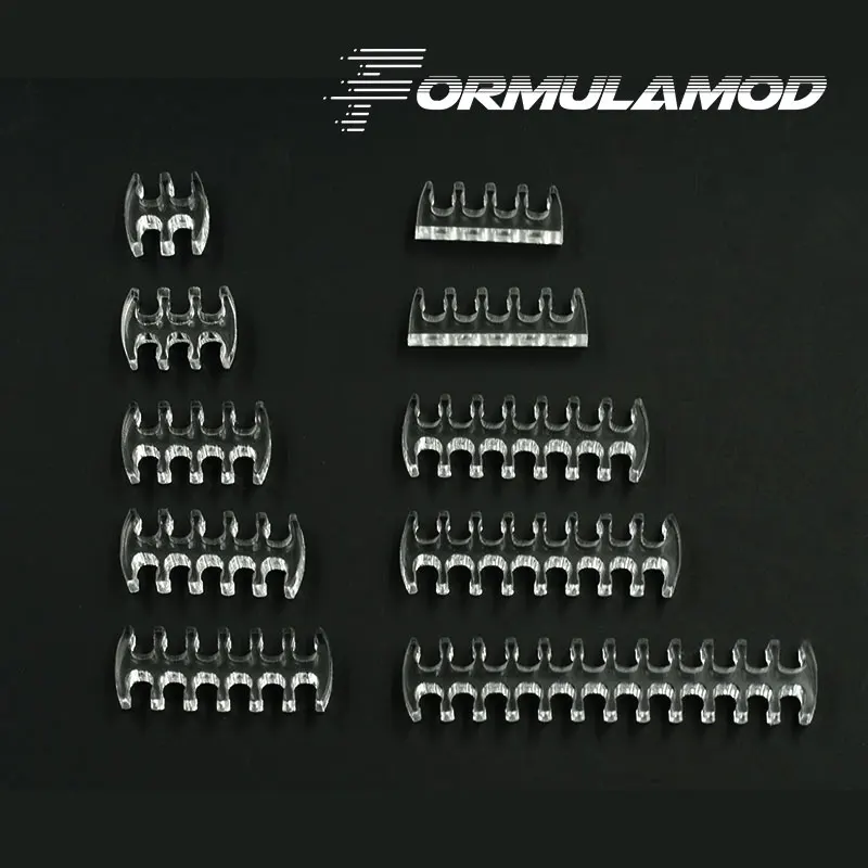 FormulaMod Fm-Cablecombs прозрачный на одной части кабель гребень для 24/16/14/12/8/6/5/4Pin легко
