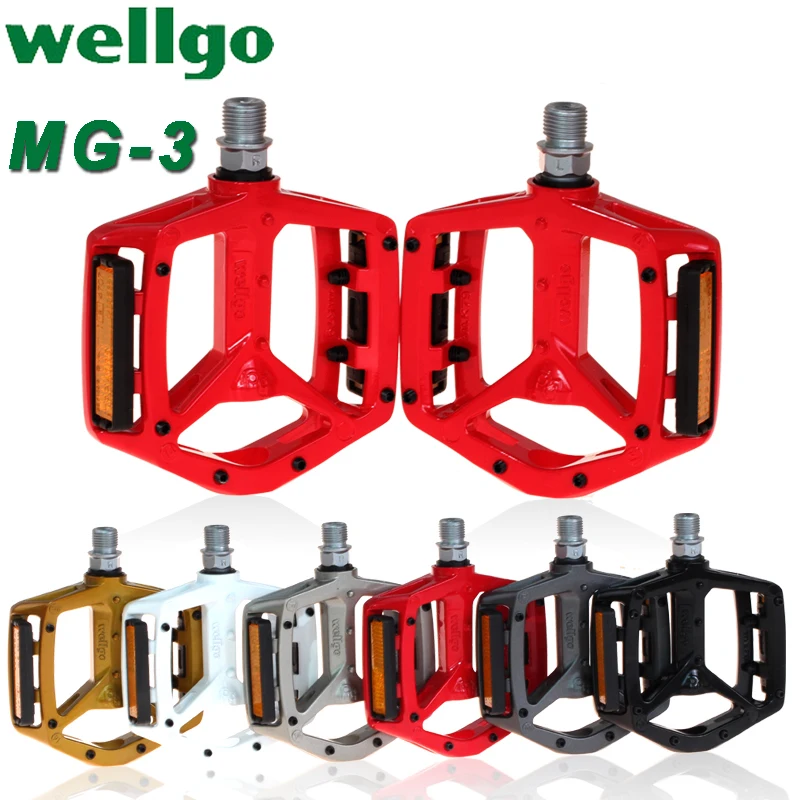 Бесплатная доставка! wellgo MG-3 MG3 MG 3 Магний Педали для автомобиля дорожного