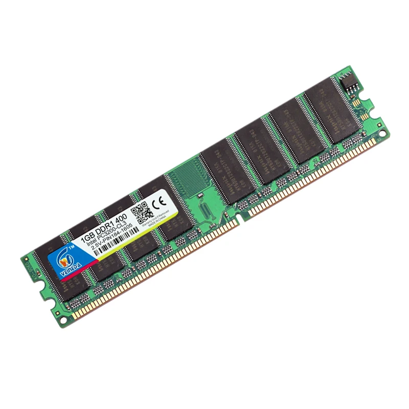 Оперативная память VEINEDA DDR1 1 Гб 400 МГц ОЗУ 266 DDR совместимая 333 для настольных ПК PC2700