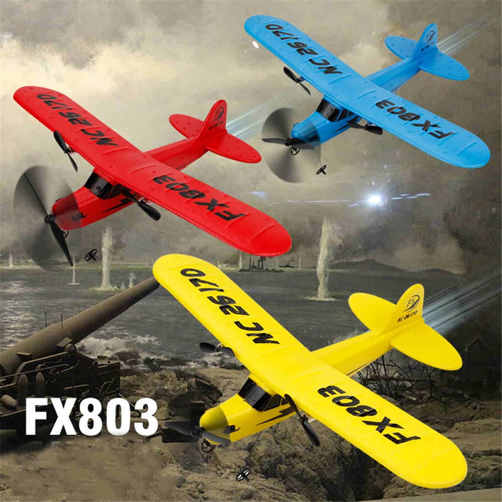 RC Самолет RTF 2CH FX803 EPP Материал модель самолета Glider дроны уличные игрушки для