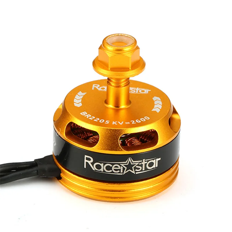 Горячая Распродажа 4 шт. гоночная серия Racerstar 2205 BR2205 2600KV желтый 2 4S бесщеточный