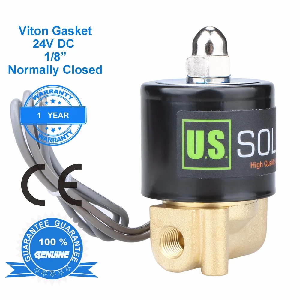1/8&quot Электромагнитный клапан 24В DС нормально закрытый G|solenoid valve|electric solenoid valveelectric