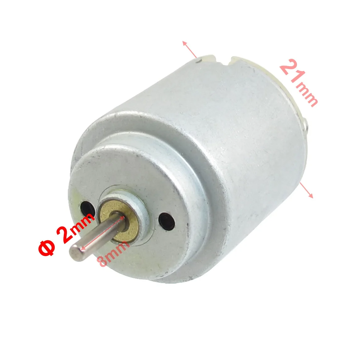UXCELL 3V 0.19A 12000Rpm 2 мм диаметр вала Клеммы 2P запасные части двигателя 3v | dc|dc motor parts|motor