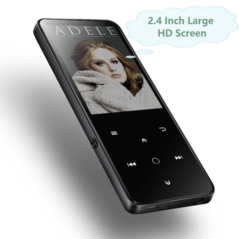 MP3 плеер Bluetooth 4 0 с динамиком 2 дюйма TFT цветной экран 16 Гб без потерь звук Поддержка