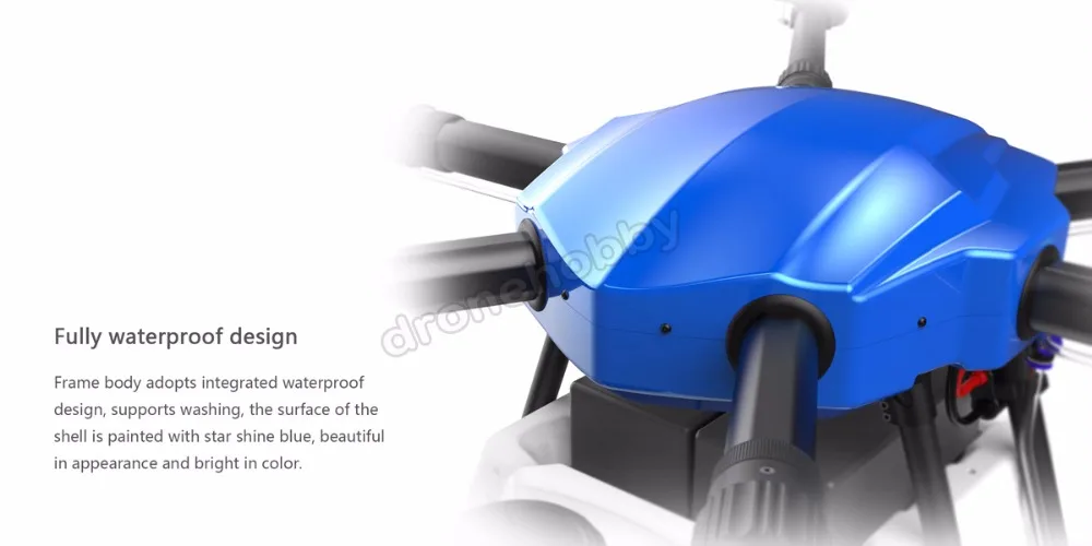 6-осевой водоотталкивающая пропитка сельское хозяйство drone w/16L большую нагрузку на бретелях система распыления 1630 мм Колесная база складной Бла(беспилотный летательный аппарат 16 кг гексакоптера